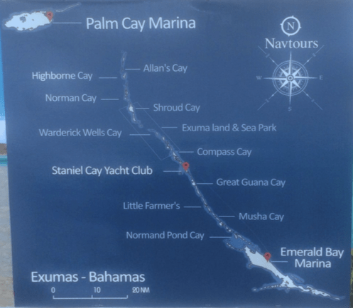 exumas map