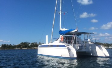 anchored at Green Turtle